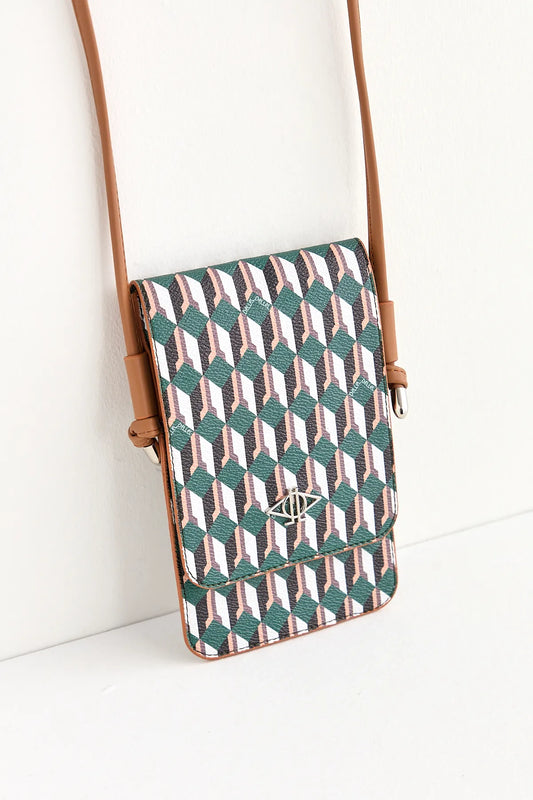 Dellel Green Helion Phone Bag