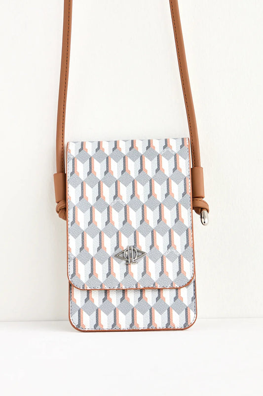 Dellel Grey Helion Phone Bag