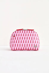 Dellel Pembe Capri Makeup Bag