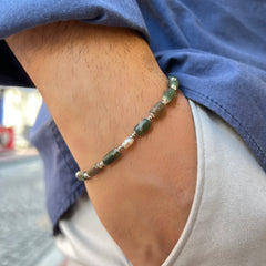 Mey Atelier Dolge – Jade&Silver Bracelet