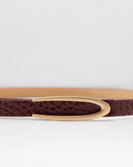 Colección Tansu Giorgio Leather Belt