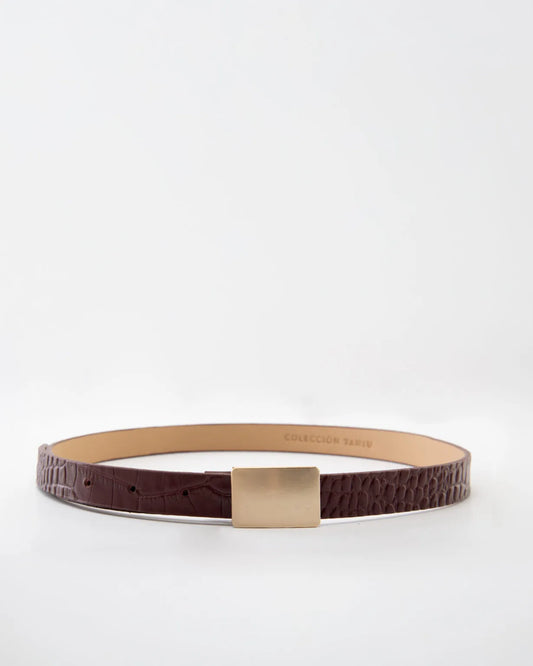 Colección Tansu Alain Leather Belt