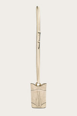 Eos Crossbody Bag in Suede - Panna MATRIARQE