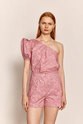 Sadie and Dione Rana Shorts in Summer Pink