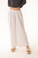 Handarte Los Angeles Beyaz Palazzo Pantolon