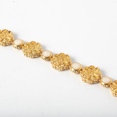 Maison Lygos Galla Placidia Round Enamel Bracelet