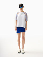 Knitology KNTLGY Kesik Beyaz T-shirt