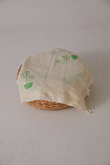 Handarte Los Angeles Taş Baskılı Kara Tezgah Dokuma Şal/Pareo