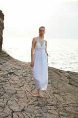 Handarte Los Angeles Şile Bezi Örgü Elbise