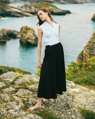 Handarte Los Angeles Beyaz Kruvaze Gömlek