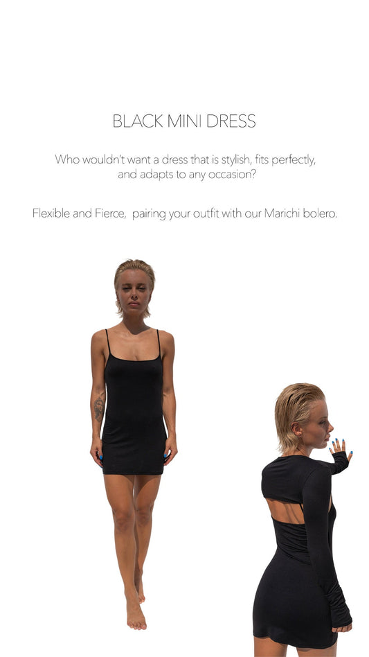 IAMLOVEIN Black' Mini Dress