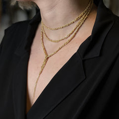 Mey Atelier Mey's Long Chain – Bold Gold Necklace