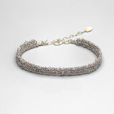 Mey Atelier Woven Silver Woven Bracelet – S