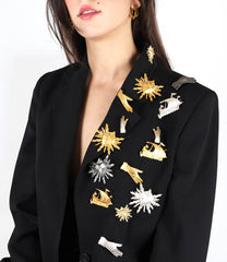 Maison Lygos Ex-Voto Hands Brooch