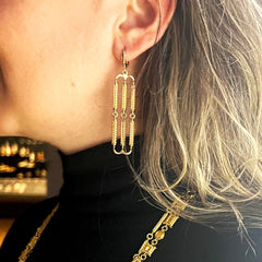 Maison Lygos Zoe Küpeler Çift Kapalı