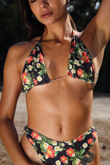 IAMLOVEIN Hawaii Black' Trio Bikini Top