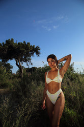 IAMLOVEIN Gingham' Full Coverage Bikini Altı