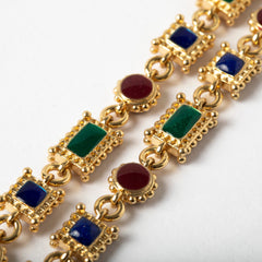 Maison Lygos Irene Enamel Necklace