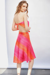 Ipek Akarca Blur Silk Bandana Top