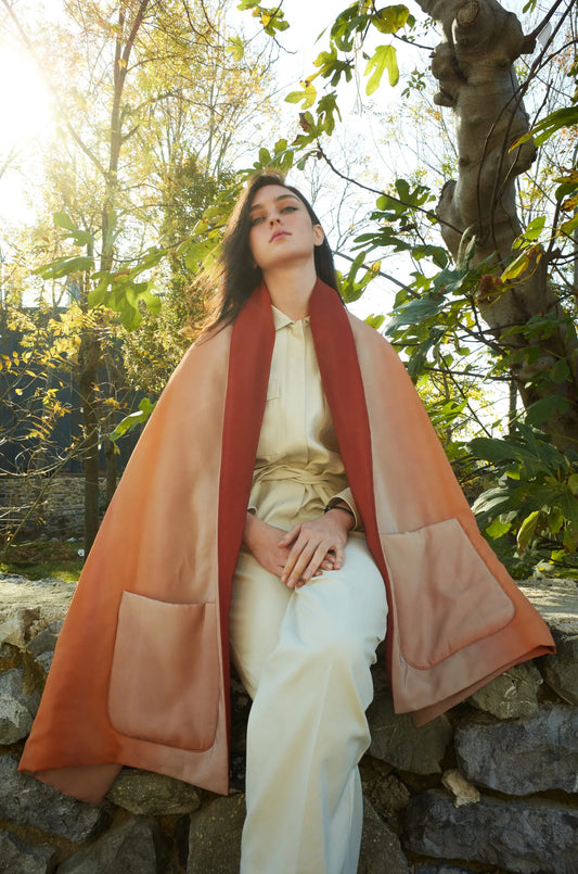 Silk Akarca 100% Silk Sunset Panço