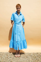 İpek Akarca %100 Pamuk İstanbul Elbise