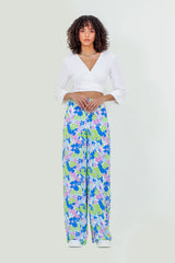 Eloshé Desenli Geniş Paça Pantolon JEBMSM101