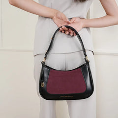 Atelier Galin Jasmine Hobo - Koyu Kırmızı