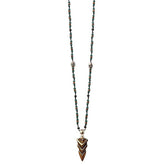 Mey Atelier Jedai – Peacock Blue Men's Necklace