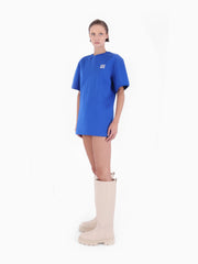 Knitology KNTLGY Blue Oversize T-Shirt