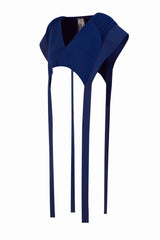 Knitology KNTLGY Navy - White Knitted Set