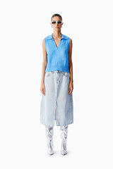 Knitology KNTLGY Blue Sweater