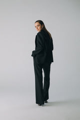 Esra Adıgüzel LUNA – Sim Detaylı Yün Blazer Ceket