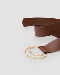Colección Tansu Amber Leather Belt
