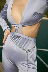 Meyra Avcı Lilac Jumpsuit