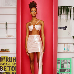 Alia Studio Nora Croptop Powder Pink