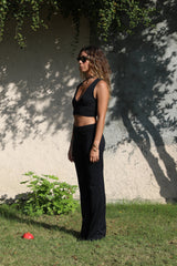 IAMLOVEIN Black' Lina Top