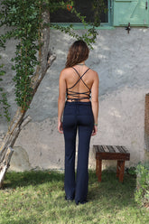 IAMLOVEIN Indigo' Spider Sütyen Top