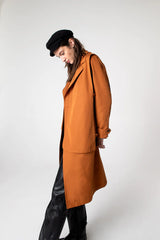 Peploum Beatrice Asymmetric Piece Trenchcoat
