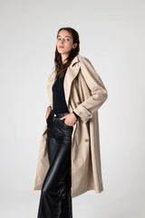 Peploum Beatrice Asymmetric Piece Trenchcoat