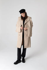 Peploum Beatrice Asymmetric Piece Trenchcoat