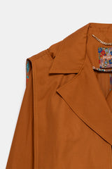 Peploum Beatrice Asymmetric Piece Trenchcoat