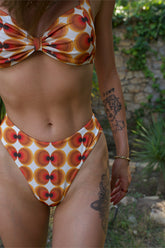 IAMLOVEIN Kırmızı Sky' Mum Bikini Üstü