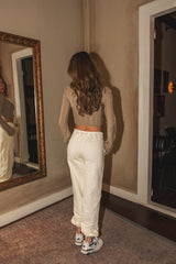 IAMLOVEIN White' Sweatpants