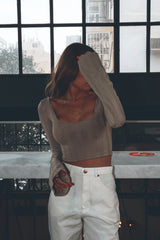 IAMLOVEIN Candy In Cup' Bat Sleeve Blouse