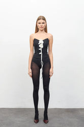 RAN Official White Rose Corset
