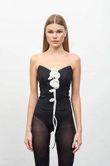 RAN Official White Rose Corset