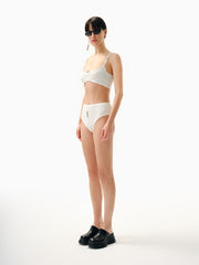 Knitology KNTLGY Beyaz Örgü Plaj Seti