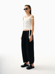 Knitology KNTLGY Sleeveless Asymmetric Bluz