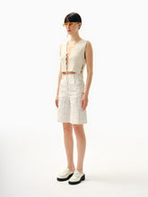 Knitology KNTLGY Diagonal Printed A-Line Short