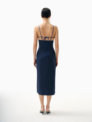 Knitology KNTLGY Askılı Organik Pamuklu Maksi Elbise